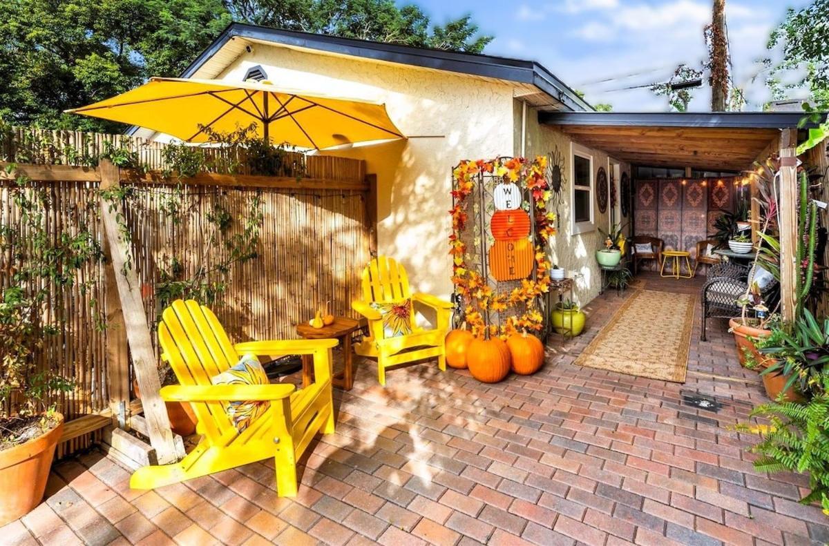 College Park-Orlando 5Star Villa Oasis - Home Away From Home - Quiet Neighborhood-Private Botanical Courtyard - Mins From Eola,Dt, Winter Park - Free Parking & Ev Plug In المظهر الخارجي الصورة